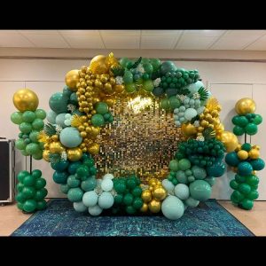 Circle Backdrop 3 Balloon Colour Mix