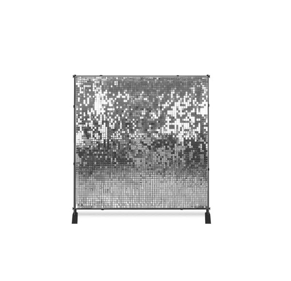 Gold & Silver Shimmer Wall